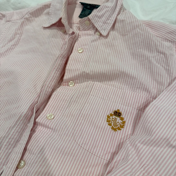 Won a Ralph Lauren Button Up Pink Large - Picture 4 of 4